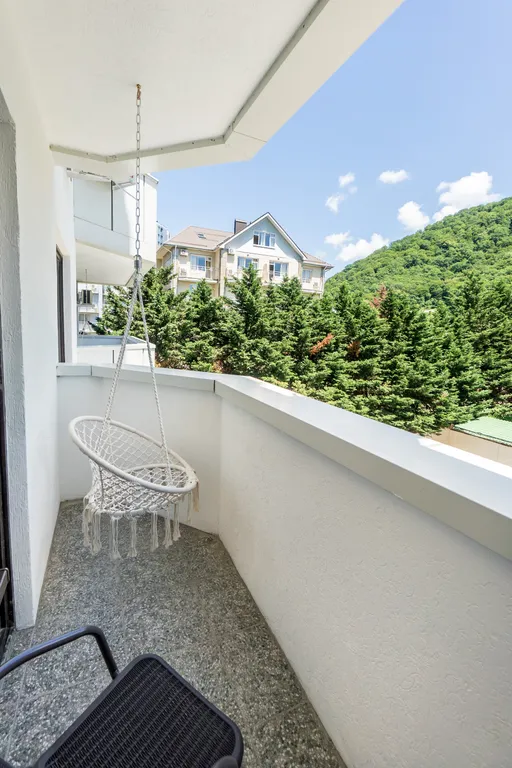 Однокомнатные апартаменты с балконом