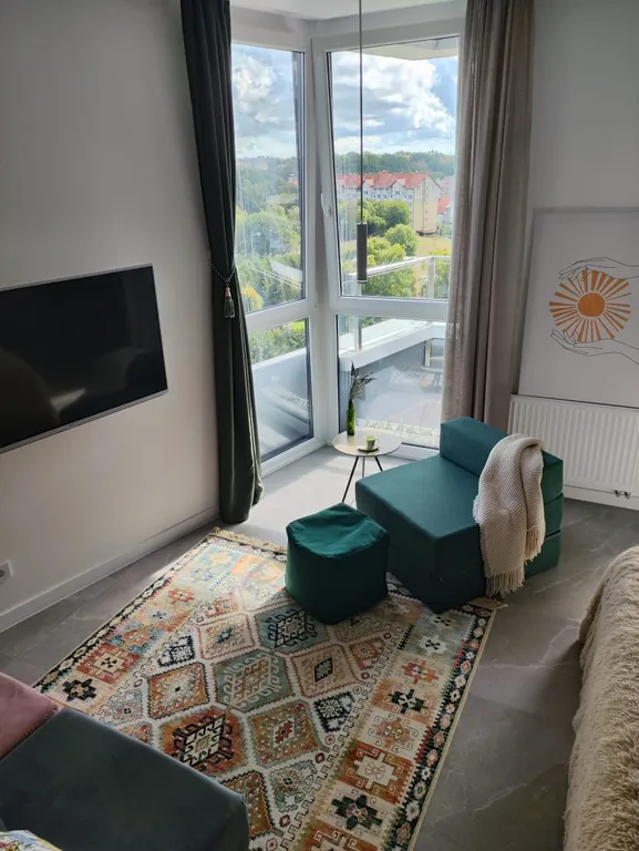 Уютная квартира в центре города с прекрасным видом на город