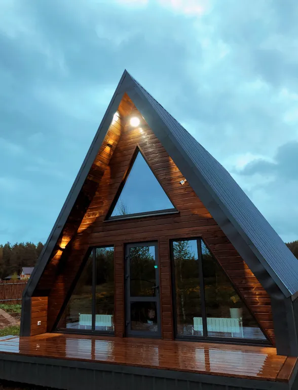 Коттедж Уютный Аframe дом — аренда посуточно в Киров