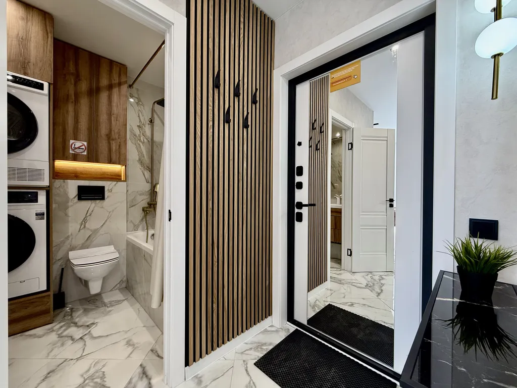 1-комнатная квартира (рядом Город Еды, Фермер Базар, ТЦ Окей ОДКБ)