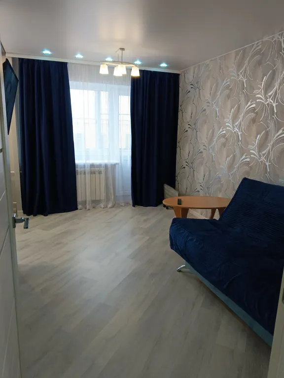 Уютная квартира в центре города с видом на реку Великая