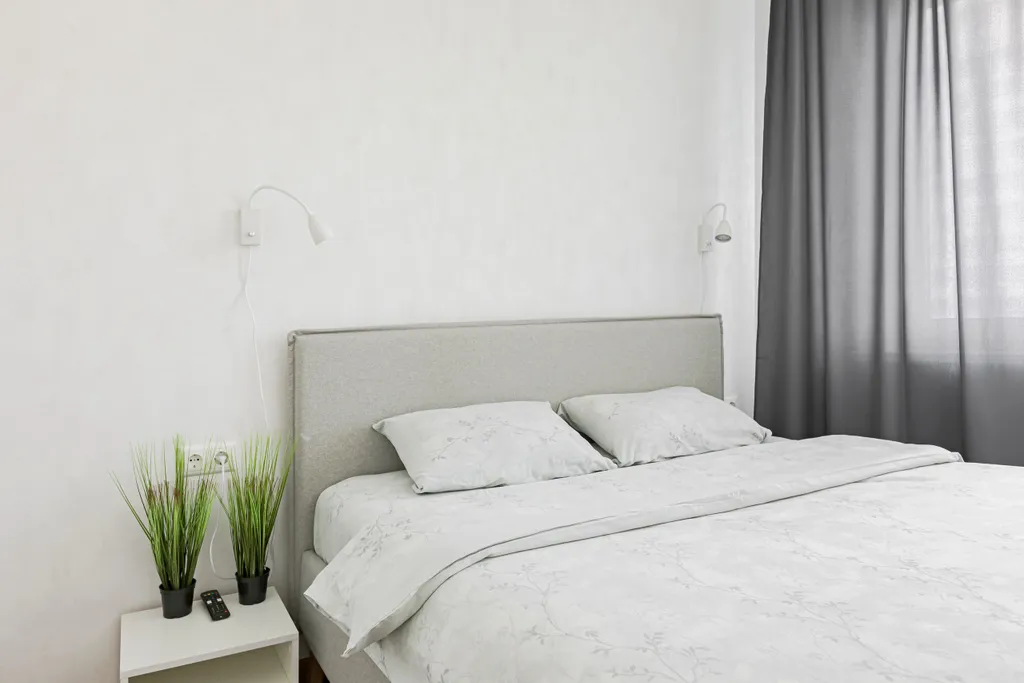 Современная двухкомнатная квартира на 17 этаже