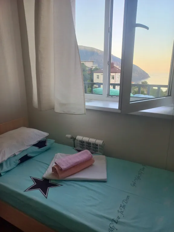 Комната под ключ с видом на море в новостройке без балкона