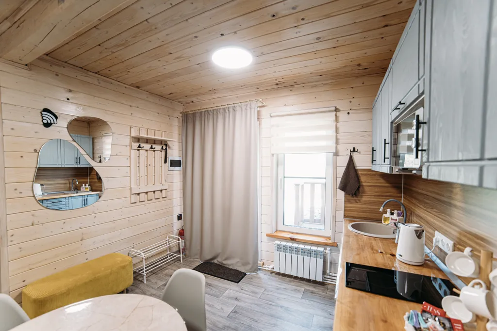 Дом-барнхаус с личными террасами