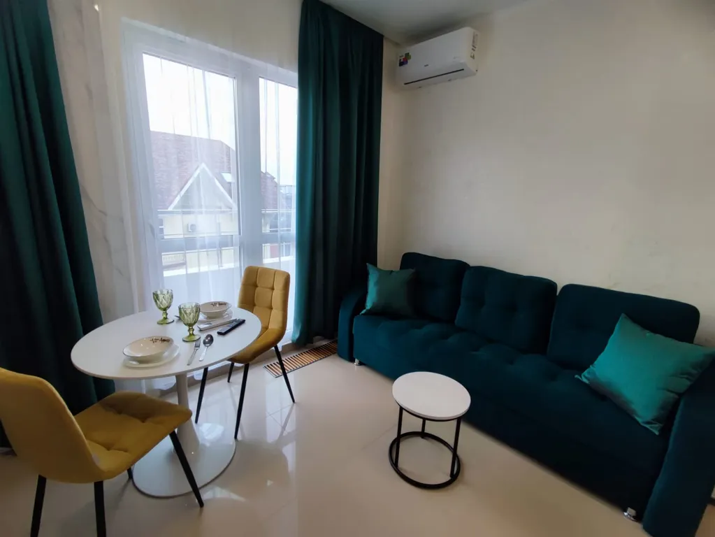 Квартира Квартира Студия с посудомоечной машиной и духовкой — Адлер