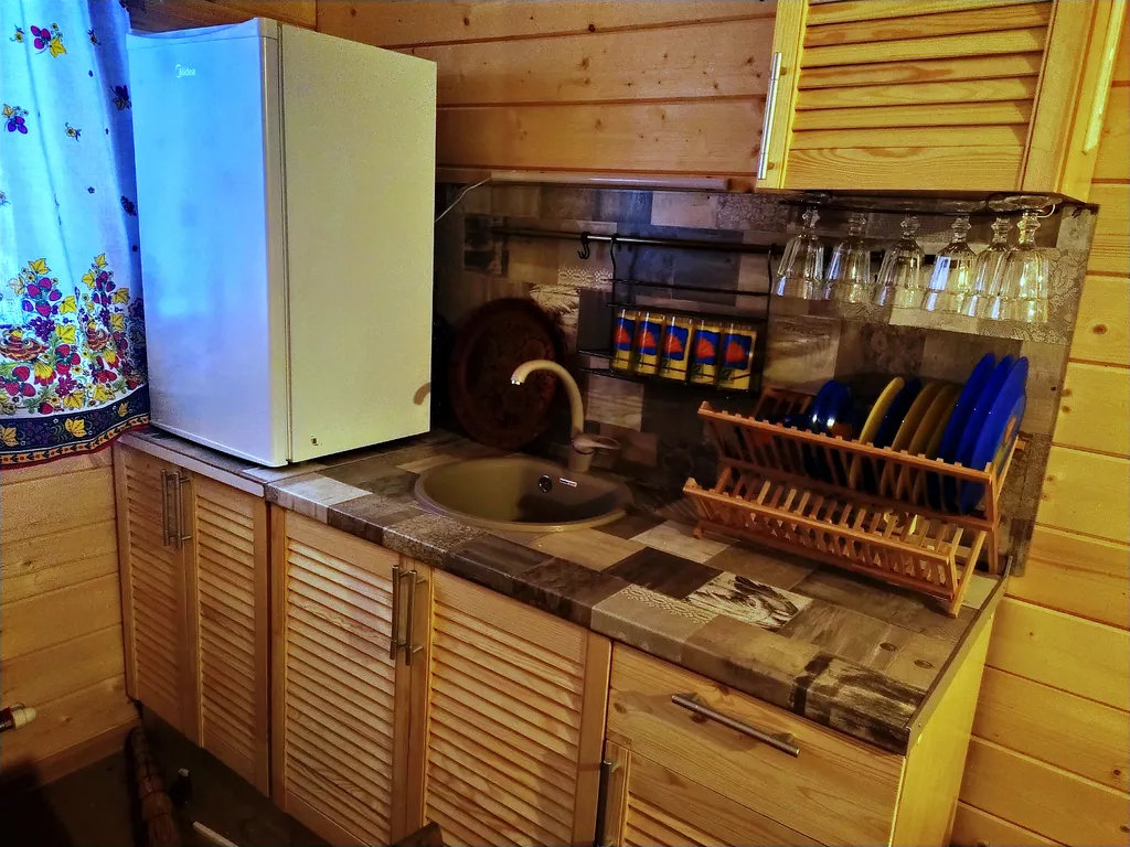 Дом в лесу с русской баней