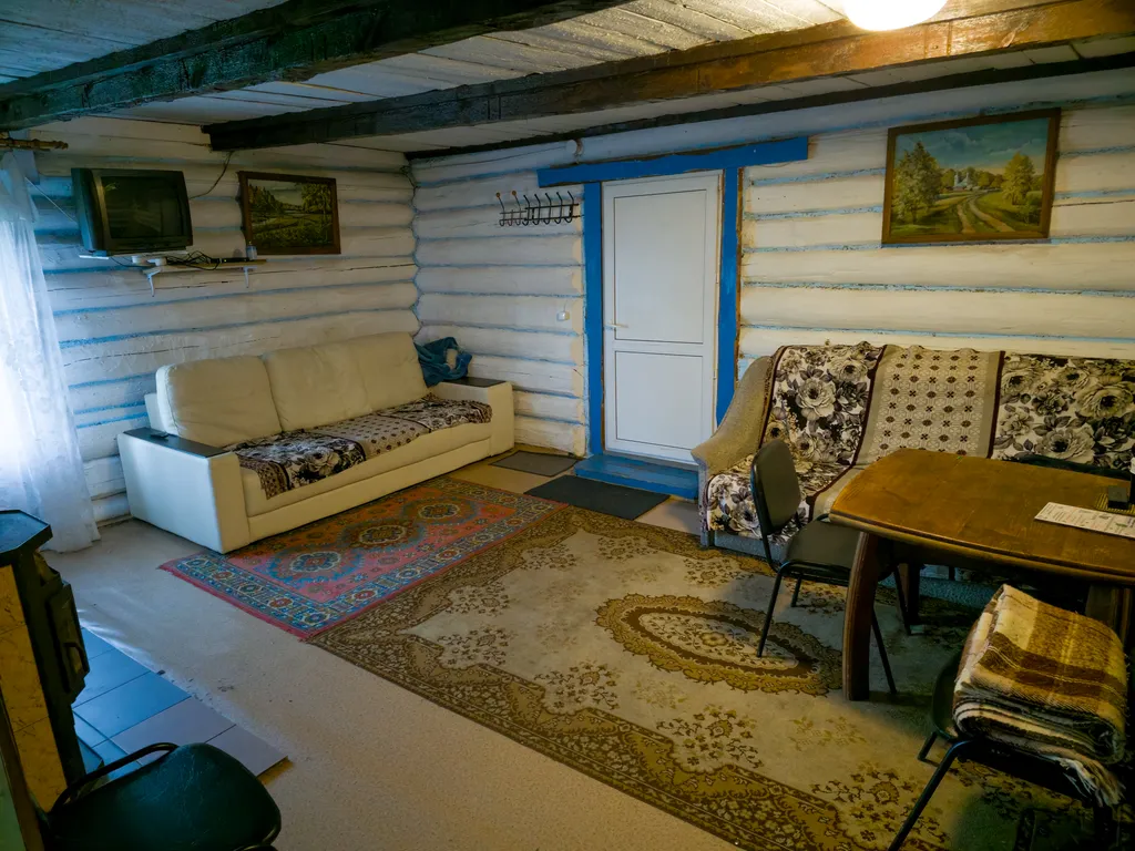 Дом с баней на берегу озера