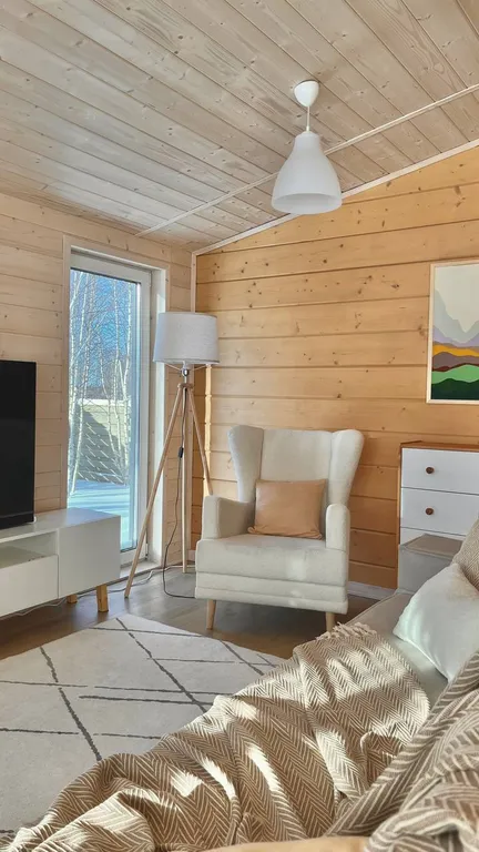 Уютный барнхаус в скандинавском стиле у горнолыжного курорта Сорочаны