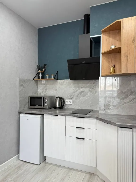 Просторная дизайнерская квартира возле аквапарка