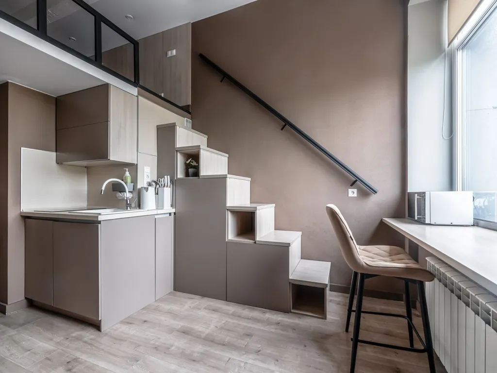 Квартира Квартира Студия комфорт-класса Нappy House — Москва