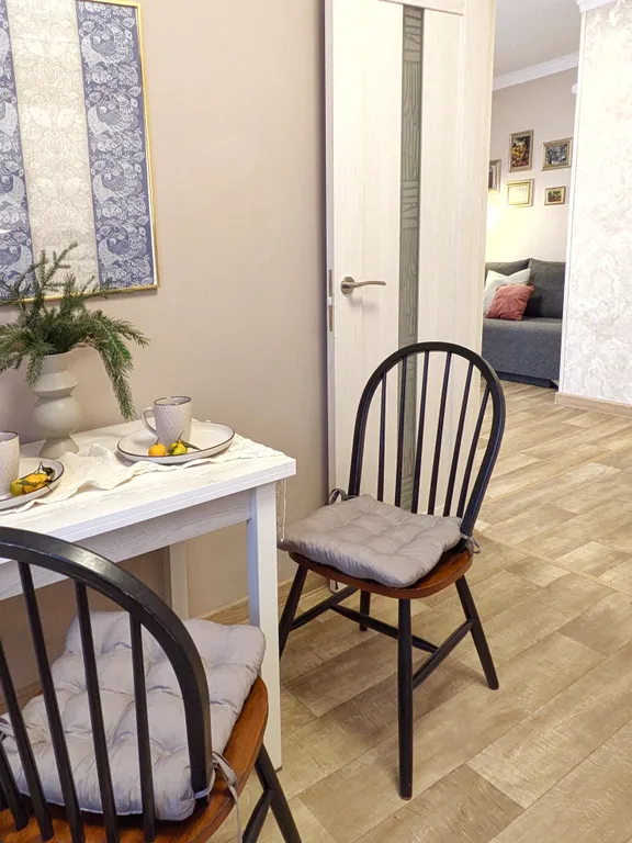 Атмосферная квартира в центре с винтажными деталями