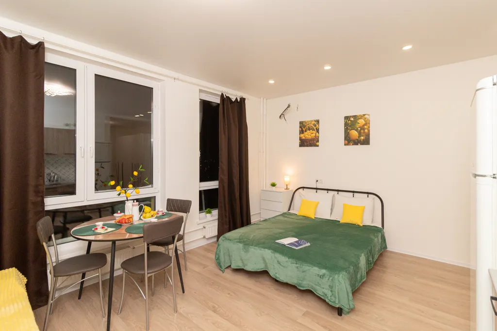 Студия для четырех гостей возле Сити мола и горячих источников