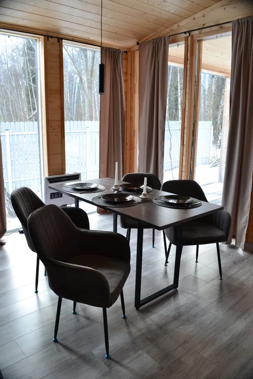 Дом O'Pushka space в березовом лесу