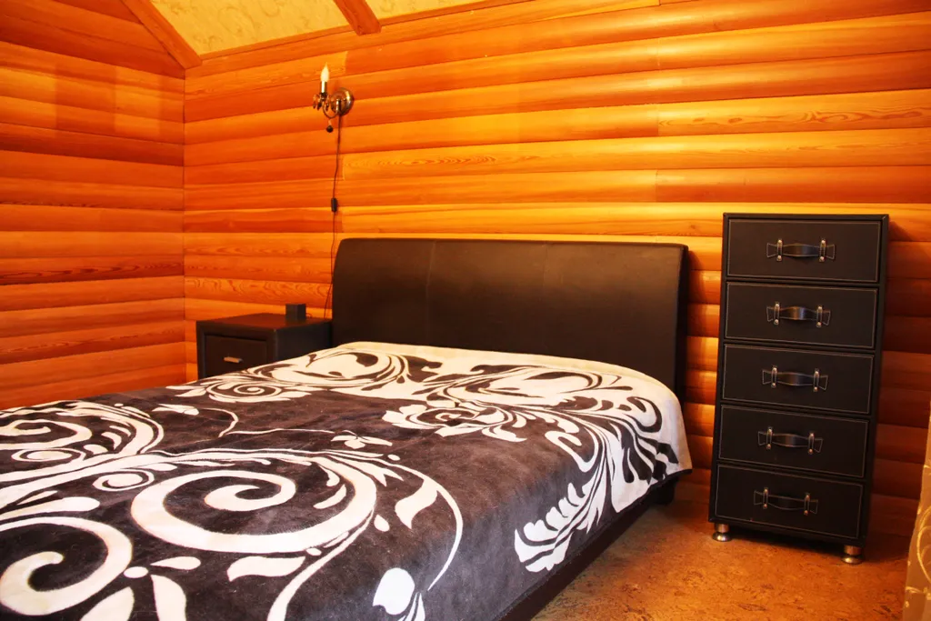 Уютный дом с печью возле реки