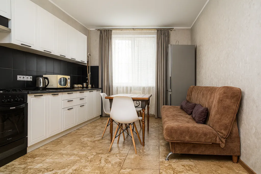 Квартира Светлая уютная двухкомнатная квартира рядом с тц меганом — Мирное