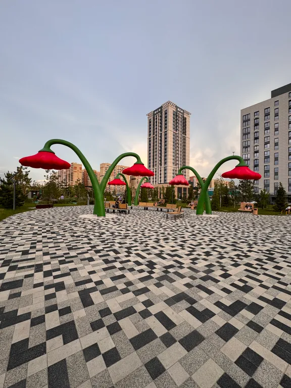 Дизайнерская квартира с красивым видом в новом доме бизнес-класса