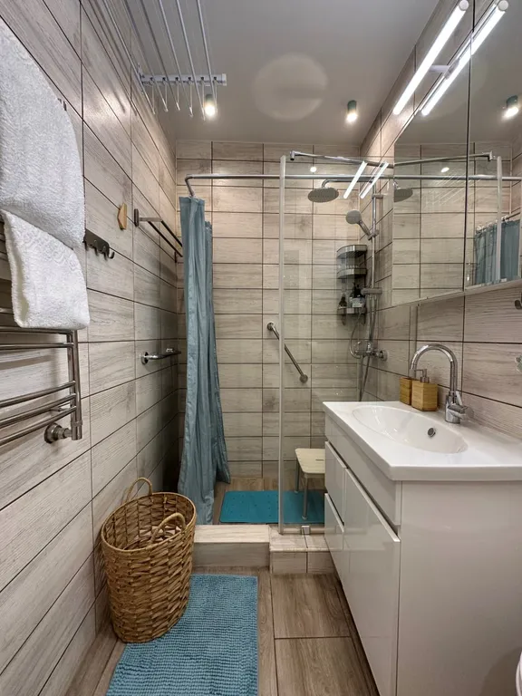 Уютная 3-х комнатная квартира с балконом и видом на горы