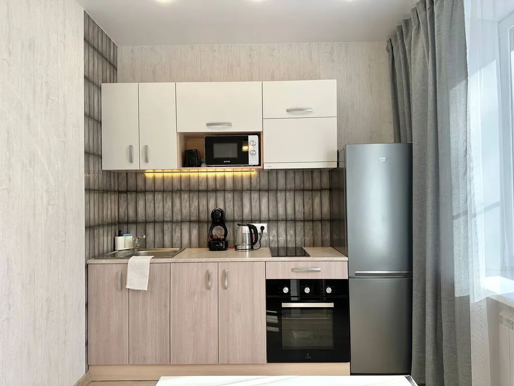 Светлая квартира с кофемашиной и кондиционером у НГУ в АКадемгородке