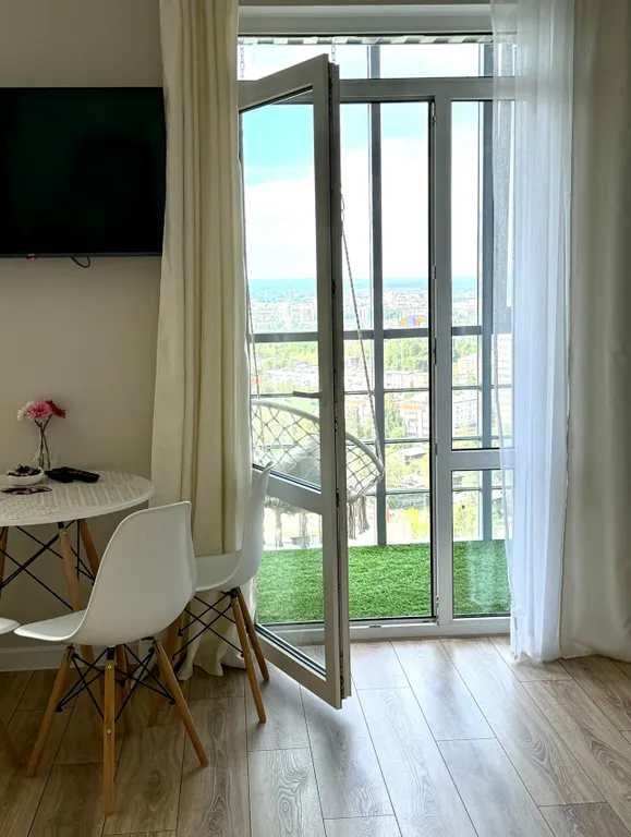 Квартира Уютная студия на 21 этаже с видом на озеро — аренда посуточно в Петрозаводск