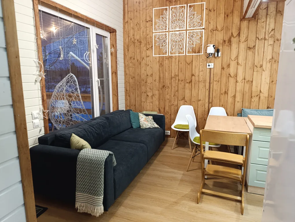 Дом с сауной Зеленый Чиж