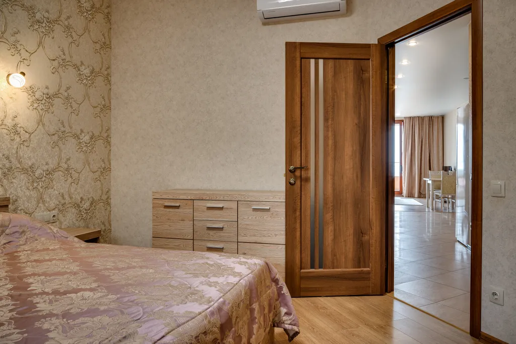 Две спальни и гостиная, вид на море