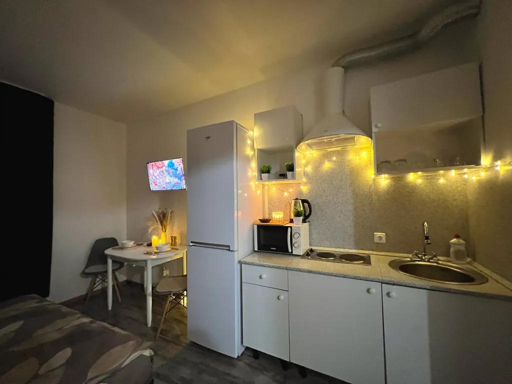 Комфортная студия в спокойных тонах у метро Девяткино