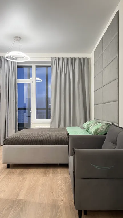 Квартира Квартира Комфортная студия для 3 человек в новом доме — Песочный