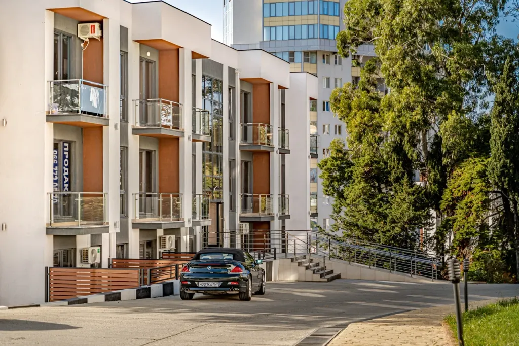 Квартира Апартаменты с балконом с прямым видом на море — Адлер