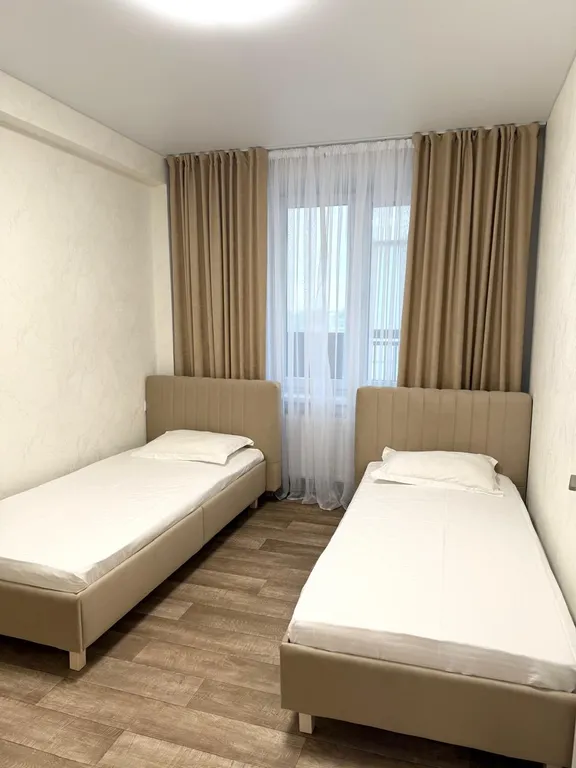 Трёхкомнатная квартира в новом комплексе Междуречье возле реки Камы