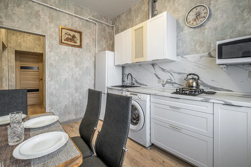 Квартира в центре с видом на лес.