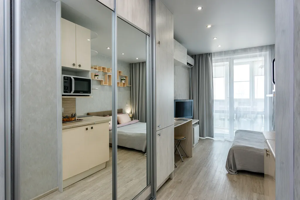 Видовая студия Нежность на Броско с потрясающим видом на Амур