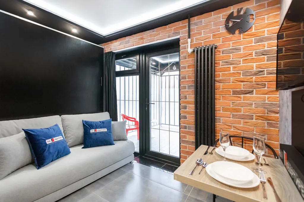 Квартира Квартира в стиле лофт с большой лоджией у метро Орехово — Москва