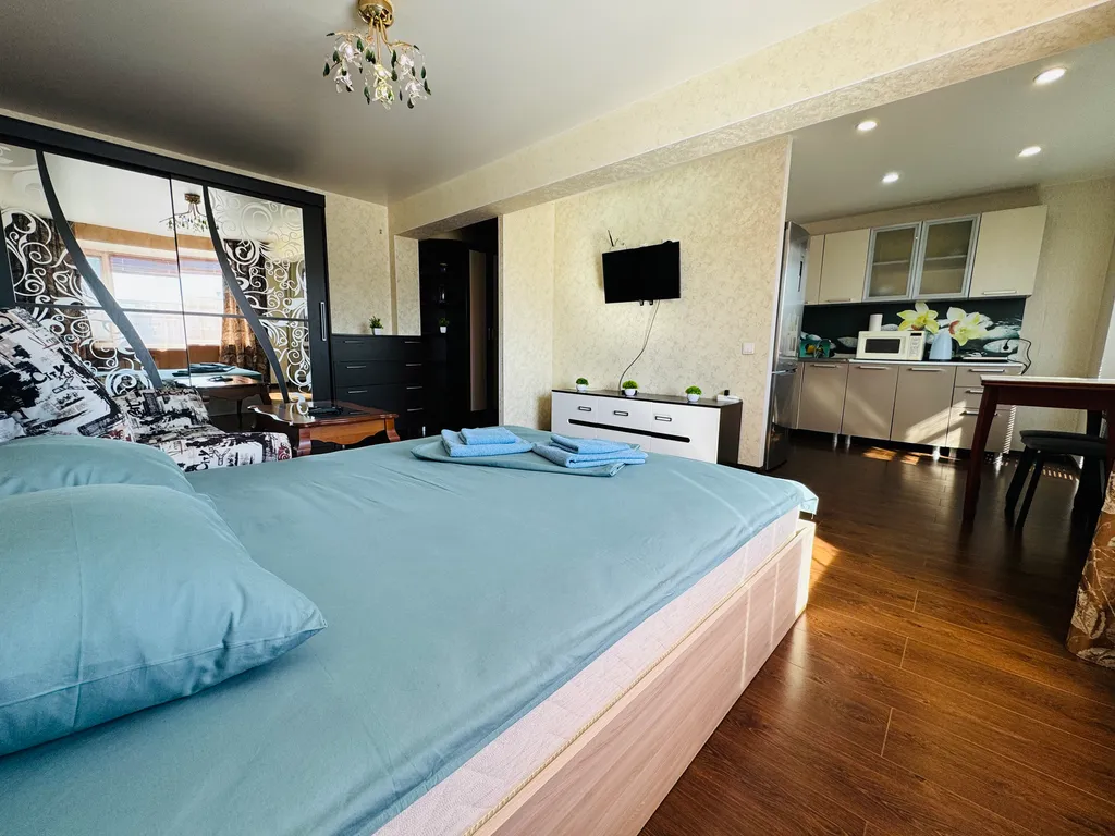 Однокомнатные апартаменты Уют для 3 гостей