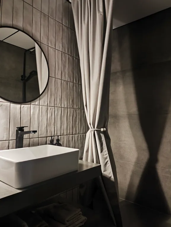 Apartments in a new building with designer renovations