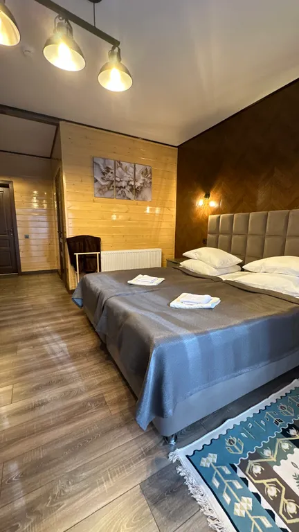 Квартира Квартира Уютный двухместный номер с видом на лес — Архыз