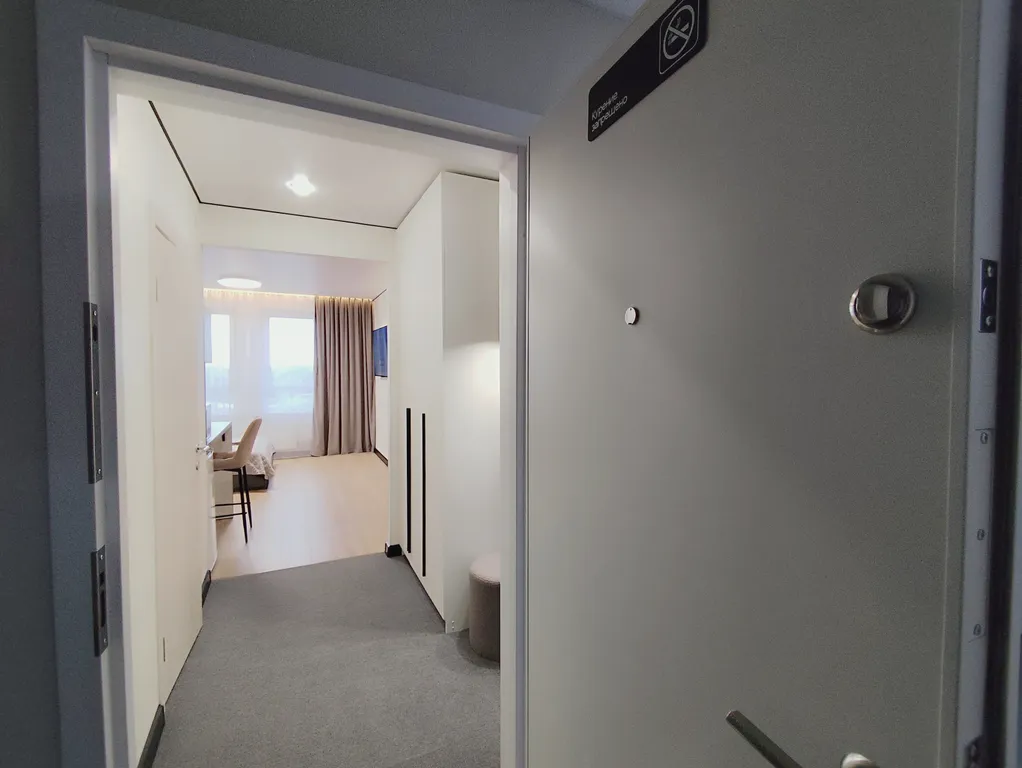 Студия с кондиционером в новом доме