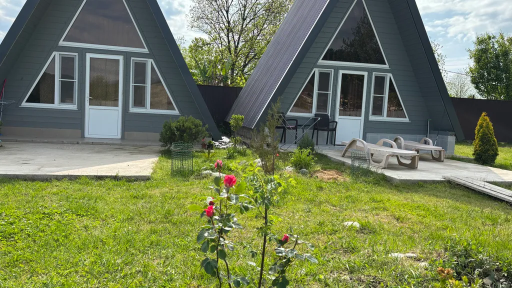 Коттедж a-frame пицунда 2