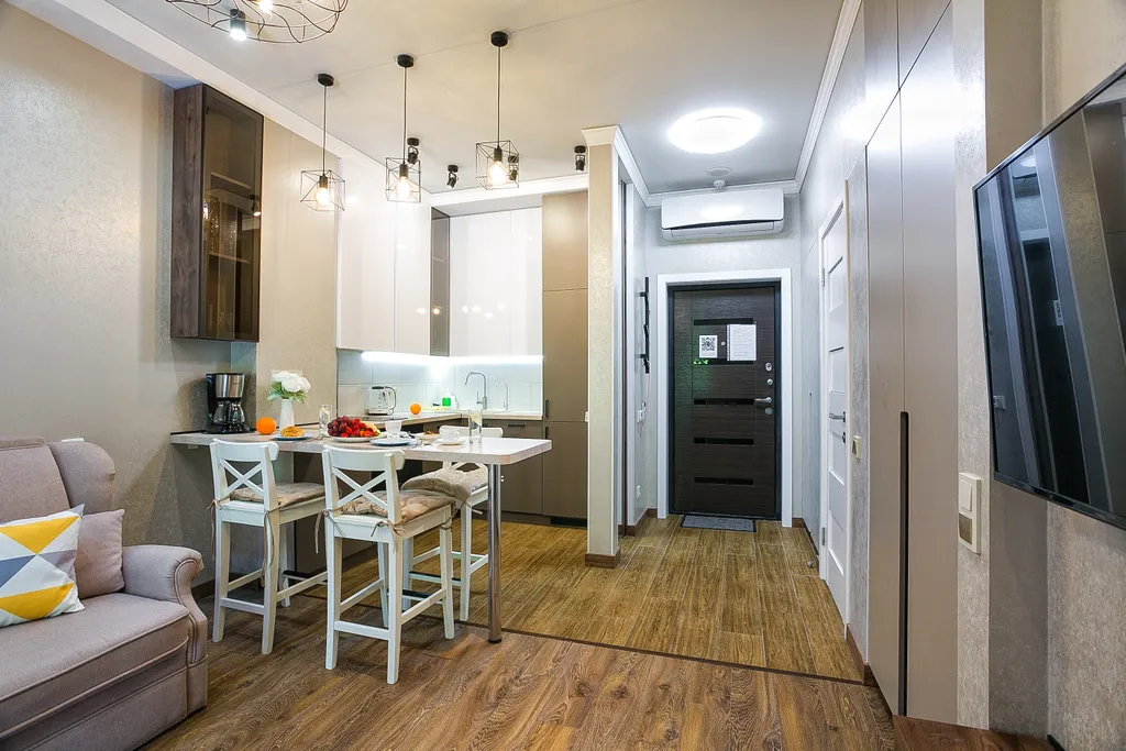 1-комнатная с видом на парк в приморском парке