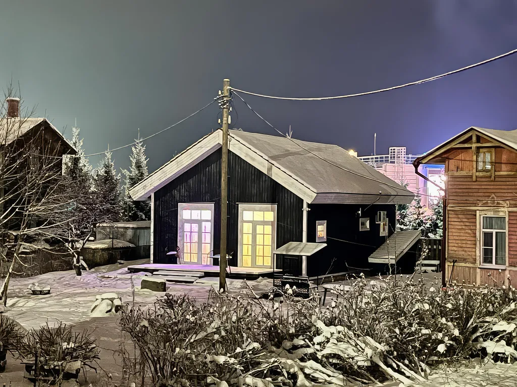 Коттедж Black&White у пристани в центре города