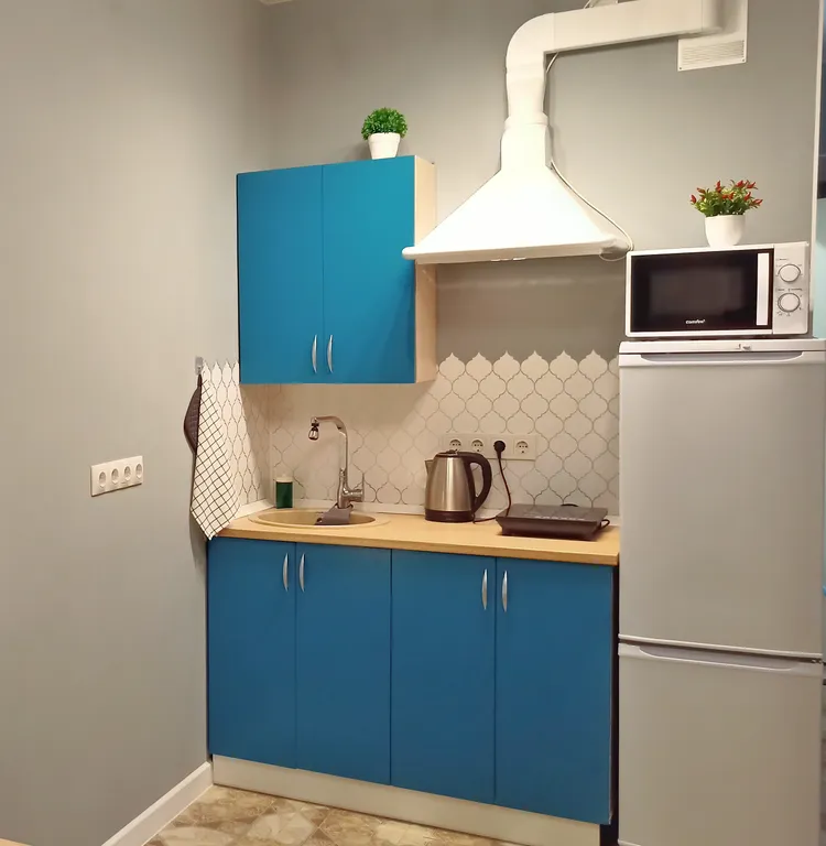 Уютная студия на Заполярной рядом с микрохирургией глаза, ККБ №2