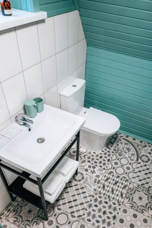 Коттедж Коттедж Роскошный А-фрейм в нежных мятных тонах с панорамными окнами — Озёры