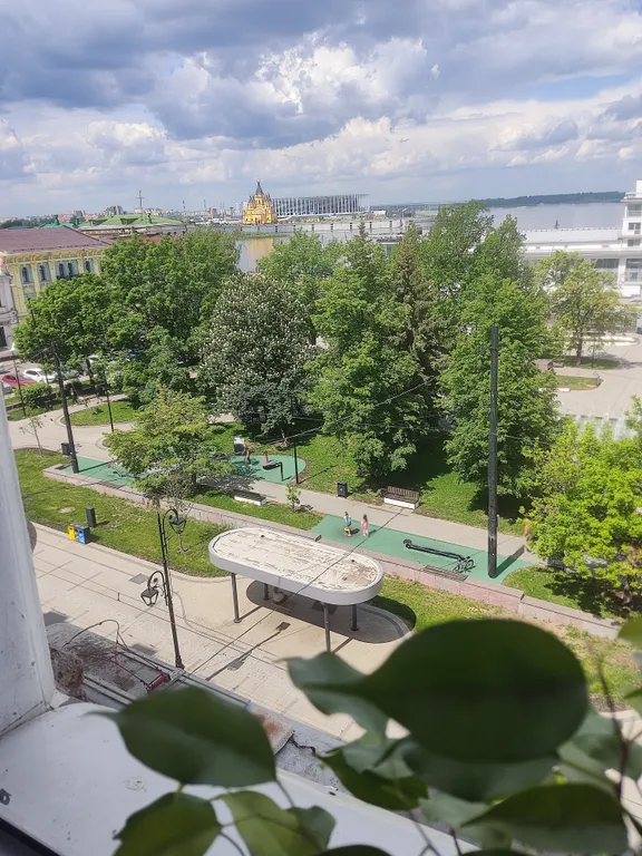 Квартира Квартира-студия с лучшим видом из окна в столице закатов — Нижний Новгород