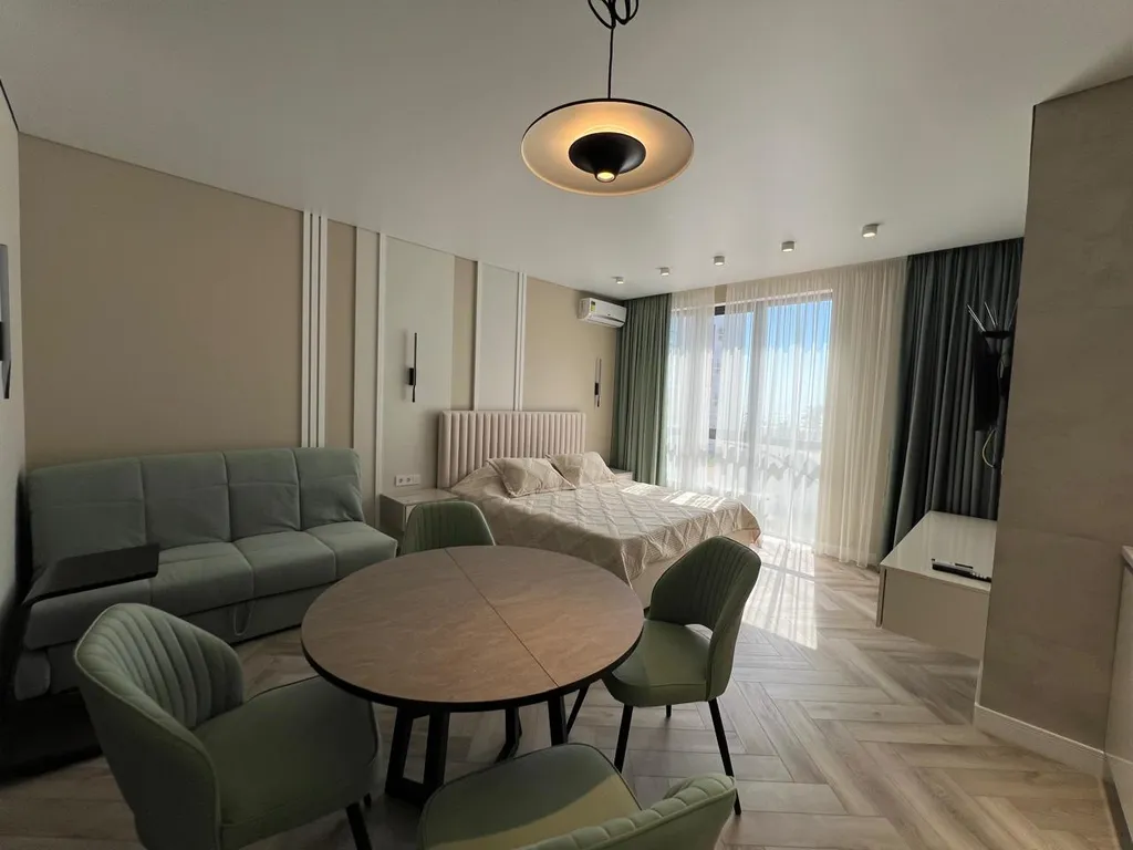 Апартаменты-студия для 4х гостей на 1-ой береговой линии