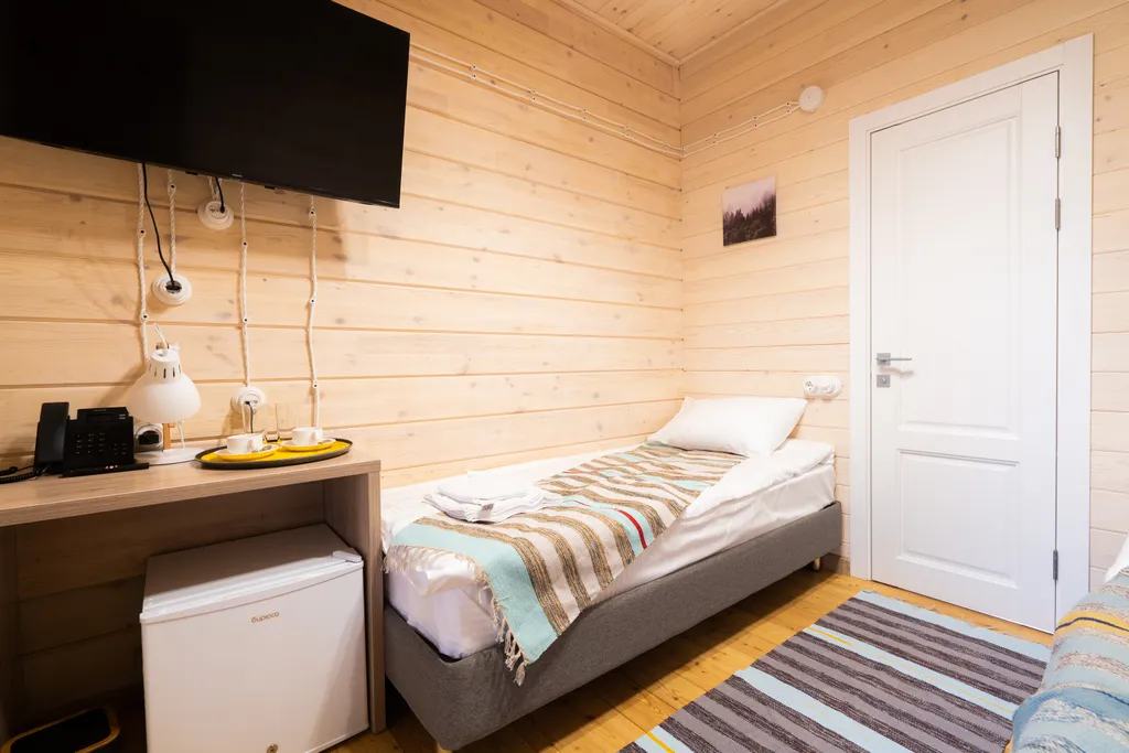 Квартира Уютный номер без окна в экоотеле — аренда посуточно в Гурьевск