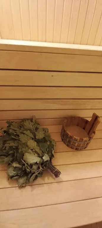 Дом с баней в тихом месте