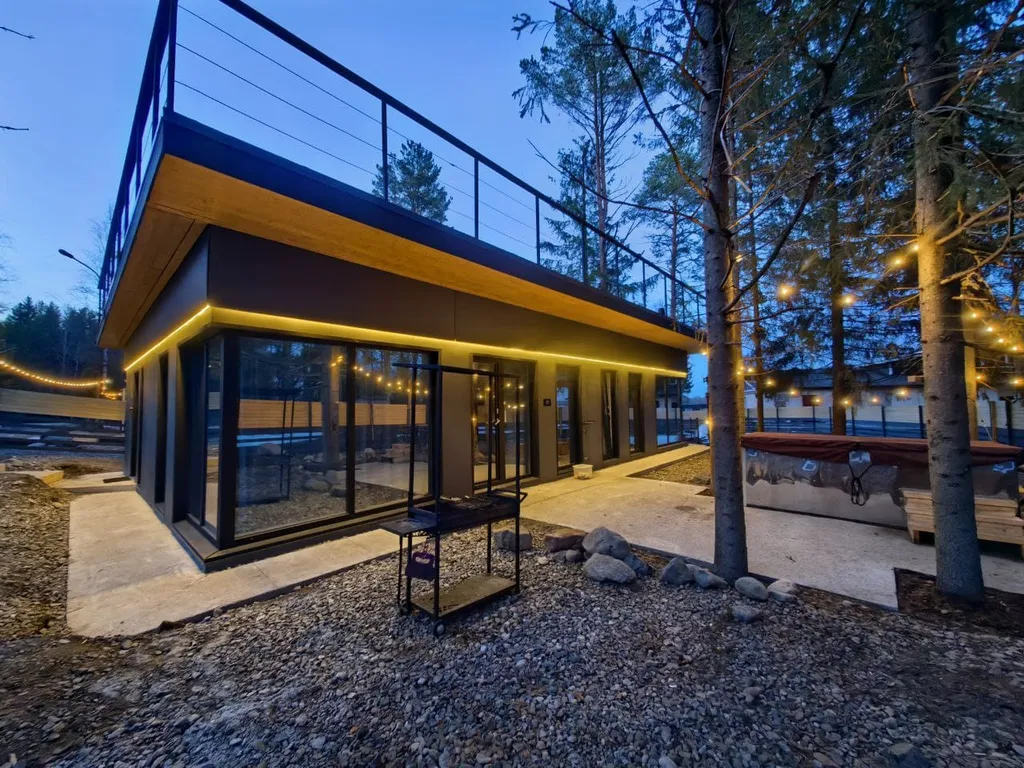 Коттедж Losi чëрный камень — аренда посуточно в Петрозаводск