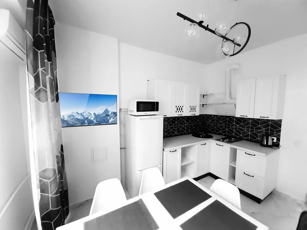 Апартамент с 2 спальнями с видом на горы