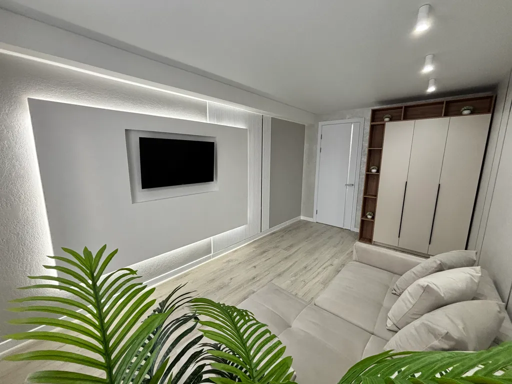 Комфортабельная евро-трехкомнатная квартира