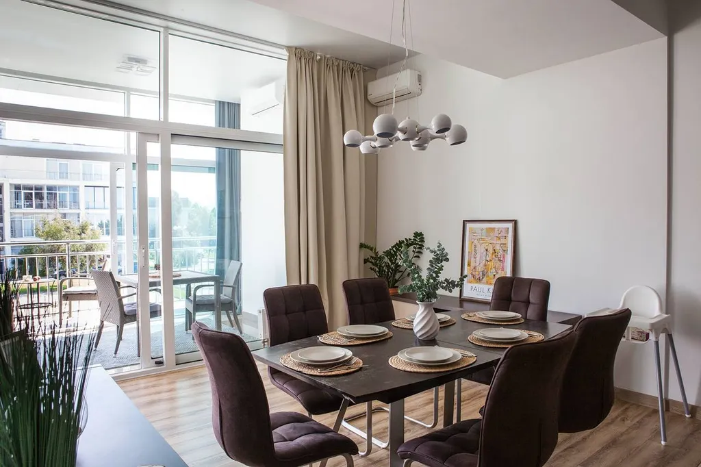 Апартамент с видом на горы