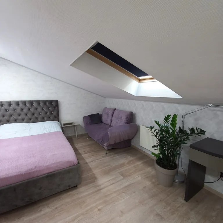 Квартира Квартира Уютная студия в мансарде рядом с Амалиенау — Калининград